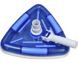 Tinor - Tête d'aspiration triangle transparente pour piscine brosse de nettoyage tête d'aspiration de piscine avec brosse fond de piscine accessoires  TIFR-YW0667