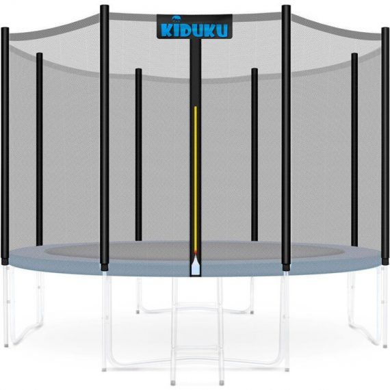 Filet de remplacement pour trampolines 427 cm (8 barres) Filet de sécurité avec fermeture résistant aux intempéries - Kiduku 796856339219 TPSHN14FT