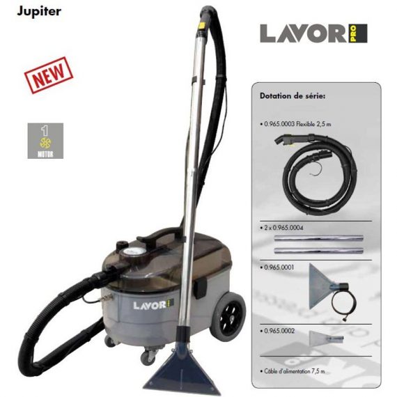 Pro - Injecteur-extracteur 1100W 50l/s - jupiter - Lavor 8013298191871 0.065.0001