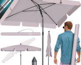 Kesser - Parasol rectangulaire avec Housse de protection et sac de transport | Parasol de jardin | Parasol de terrasse | Parasol 250 x 125 cm pour 4260729115065 23793