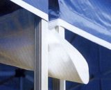 Gouttière pour tente pliante - polyester 300g/m² - 3m - Blanc 740030263128 GOU3MPL