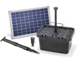 Esotec - Kit filtre solaire pour bassin 10/610 Kit pompe solaire pour bassin de jardin 101066 4260057865359 101066