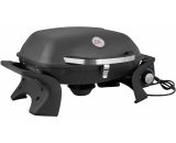 Barbecue électrique portable City- 2200 watts - Grilles en acier- Usage extérieur et intérieur - Noir - Brasero 3451571018210 3451571018210