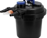 Filtre de bassin à pression 15 W - Débit max 9000 litres/heure 3662996676224 J-CPF-180