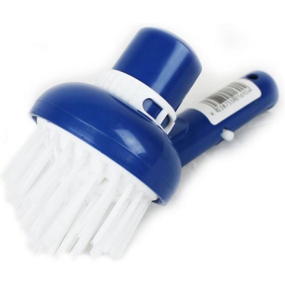 Linxor - Tête de brosse d'angles aspirante pour manche standard ou télescopique - Bleu Bleu 3662348027988 EGK911