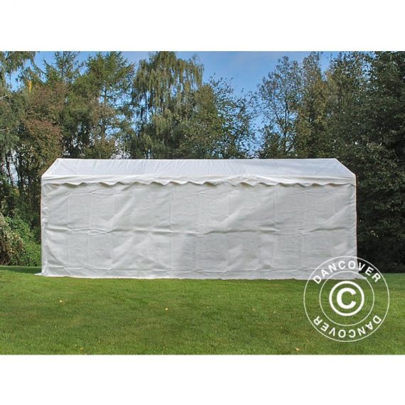 Tente de stockage Tente Abri Basic 2-en-1, 3x6m PE, blanc - Blanc 5710828777385 5710828777385