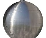 INLIFE Sphère de fontaine de jardin avec LED Acier inoxydable 20 cm 755559576185 755559576185
