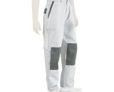 Dulary - Pantalon Presti-Confort Blanc/Gris Taille du 36 au 58 Double taille T0 3700107714509 2811T0