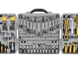 Kit d'outils mécaniques 205 pièces Kit de démarrage parfait pour les réparations à domicile Kit de réparation de véhicule de base 4502190784037 XS_D34195042_LJZ220725