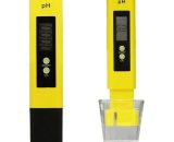 Stylo de test d'eau, stylo pH-mètre numérique avec bouton ATC, eau avec étalonnage automatique et plage de mesure 0,00-14,00 4403079632305 ST-2928