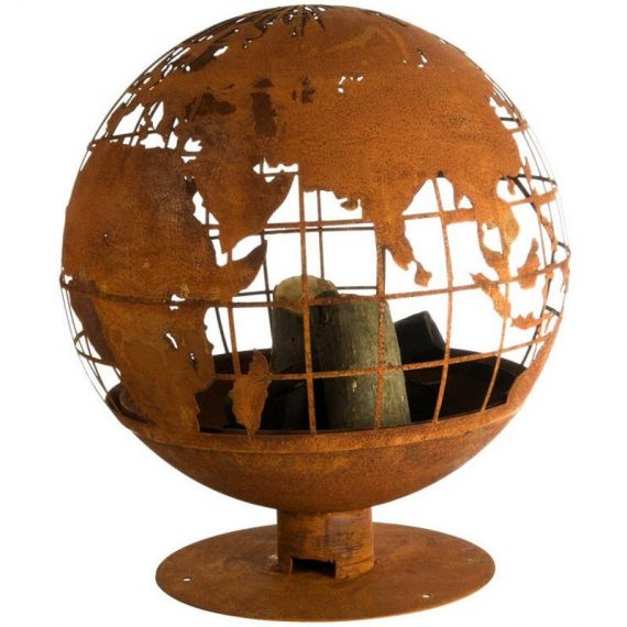 Esschert Design Globe à feu - Brun 8714982167386 ES-AT-FF451
