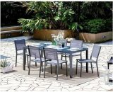 Ensemble table de jardin 180 cm + 6 chaises aluminium gris 3612408604024 EMCHLC10786097