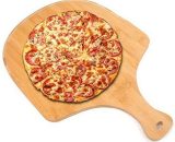 Guazhunifr - Pelle à pizza en bois 43 pour 29 cm, pour pizza, spatule, en bois de hêtre de cuisine, accessoires pelle à four maison, planche à 9466991183800 GUAnLB-004180