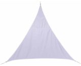 Hesperide - Voile d'ombrage triangulaire 2 x 2 x 2 m Curacao - Blanc - Blanc 3560238909164 146704