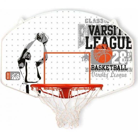New Port - Panneau de basket avec panier Fibre de verre 16NY-WGO-Uni - Blanc 8716404300388 8716404300388
