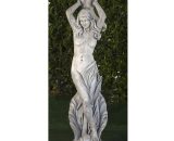 Anaparra - Fontaine Statue classique en pierre reconstituée Nereide 40x176cm. 8435653112008 FR6001