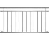 Melko - Rampe de terrasse 90 x 156 cm rampe de balcon en acier inoxydable V2A rampe de fenêtre balcon français 4251675202947 10003036