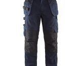 Pantalon de travail Blaklader Services Riptstop avec poches flottantes Marine Foncé / Noir 42 - Marine Foncé / Noir 7330509548325 57598