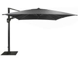 Parasol déporté Elios Sunbrella® orientable alu/sunbrella - grey/graphite 119 3700103081964 Y438