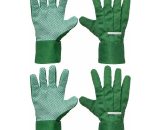 4x gants (2 paire) jardinage universel antigrip vert jardinage taille 10 jardin bricolage 3666690013255 CYC3666690013255