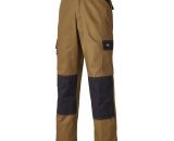 Dickies Workwear - Pantalon de travail multipoches CVC - DICKIES - EDCVC | Kaki / Noir - 38 - Kaki / Noir 5053823186272 3186272