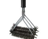 Brosse Barbecue - Nettoyage Grill BBQ - Accessoire Barbecues - Electrique, Gaz, Charbon - Acier Inoxydable  Tionr-Ty-092