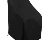 Housse de protection pour chaises - noir - 65x65x80cm 9343999817817 C32001230-1
