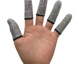 10PCS Finger Cots Protection Résistante aux Coupures pour Cuisine, Travail, Sculpture, Antidérapant, Réutilisable, Versailles 9466991673516 VERsXX-004640