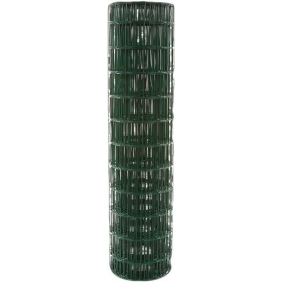 Grillage résidentiel plastifié vert Maille 100 x 50 mm - Hauteur 1,5 m - Longueur 25 m - Filiac 3221888004141 F8000414