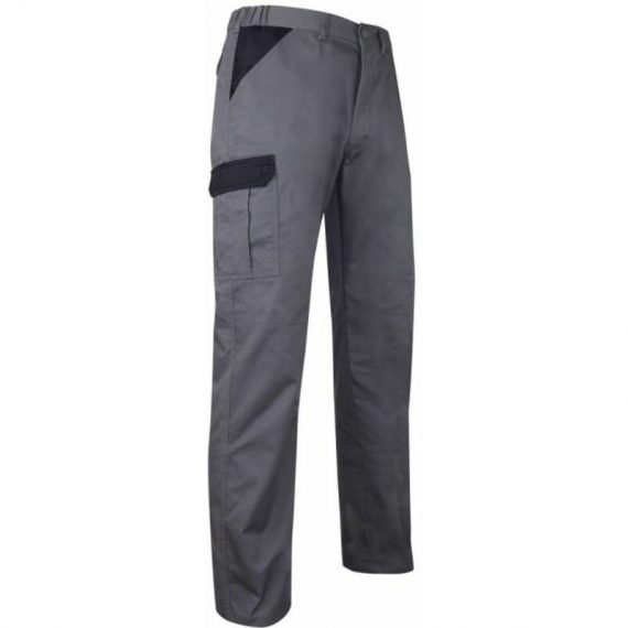 Pantalon de travail perceuse multipoches gris/noir LMA Taille 48 - Gris 3473832259385 1499-48