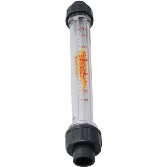 Ensoleillé - 25-250L/H Tube plastique Type Flowmeter Débitmètre d'eau Mètres 280mm Longueur  YN-2279