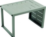 Table basse Inari 2 positions en aluminium coloris romarin - Romarin 3568353553668 TABLAP080