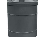 Plast'up Rotomoulage - cuve eau 3000L equipee de la sonde de remplissage simon classique abonnement 3 ANS-Gris-190cm - Gris 750122559091 F12091G