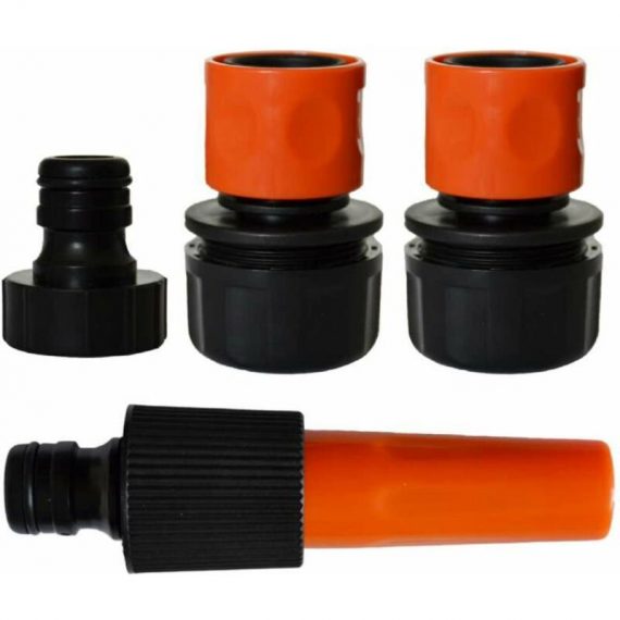 Jardibric - Kit lance d'arrosage avec raccords 25 mm et nez de robinet 26x34 3283460098931 11212