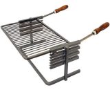 Support et grille Luxy pour cheminée ou barbecue 3760158821083 IBE935