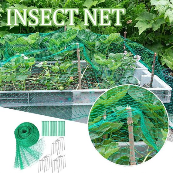 Filet de protection des plantes potag��res de jardin Attache de filet anti-insectes 30 Boulons en forme de u 15 5053054910004 WWZ210622884