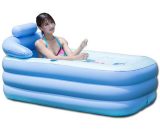 Portable Adulte Spa pliable en PVC Baignoire de bain gonflable Ttub piscine enfant piscine gonflable Bleu 738633566715 2021080299