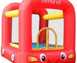 Airmyfun - Château Gonflable Jumpy Car avec aire de jeux et trampoline, Surface 210x205x200 cm - souffleur et sac de rangement inclus - Multicolore 3700998934178 A82005