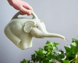 Almi - Arrosoir de jardin en plastique en forme d'éléphant - 1,3 l - Pour la maison, la terrasse, la pelouse - Outil de jardinage - Pour plantes 5999673197900 AL66-50422_1