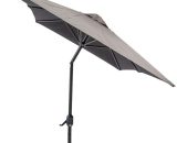 Maxxgarden - Parasol de balcon - 150x250 cm - Demi parasol - Noir 5404022217364 5404022217364