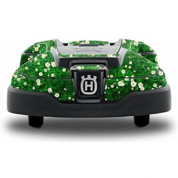Stickers robot tondeuse Automower Husqvarna Fleurs | 430X 2100000208418 599294705