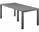 Table de jardin extensible mode papillon - extensible des 2 côtés - Aluminium - 200/260/320 X 100 X 75 cm 3619999345336 TABEXTAL200320