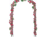 Arche à Rosiers tuteur roses arche de jardin arceau rosiers Support Plantes Grimpantes 9478436011524 MOWZE-01317
