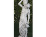 Anaparra - Fontaine Statue classique en pierre reconstituée Idra 30x140cm. 8435653112091 6010