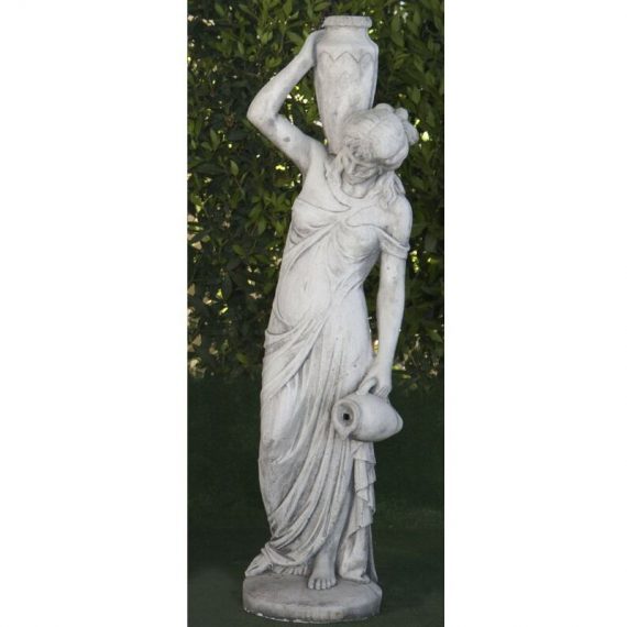 Anaparra - Fontaine Statue classique en pierre reconstituée Idra 30x140cm. 8435653112091 6010