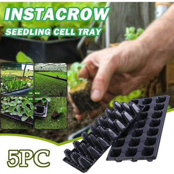 Plateaux de semis �� 21 cellules - Plateaux de germination de jardinage en plastique sans BPA A - A 5053054981035 HGJ210223806A