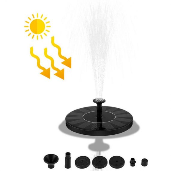 Pompe solaire, pompes �� eau solaires flottantes pour bain d'oiseaux pour jardin 5053054901231 WHZ200525003