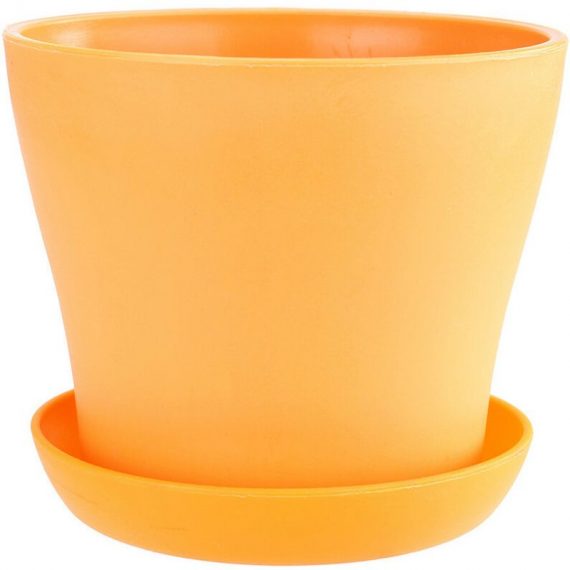Mini pot de fleurs en plastique color��, plante succulente, pot de fleurs, d��cor de bureau �� domicile Orange - Orange 5053054981578 HHY80726001OR