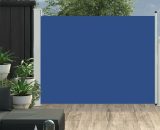 Les Tendances - Auvent latéral rétractable de patio 170x500 cm Bleu 8719883766157 48378