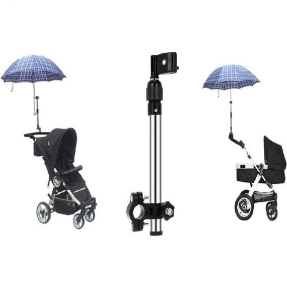 Perle Rare - Porte-parapluie rétractable, jusqu'à 40 cm, adapté pour poussette/vélo/fauteuil roulant/chariot/poussette/golf/porte-parapluie 9126316771302 YBD007117LZY
